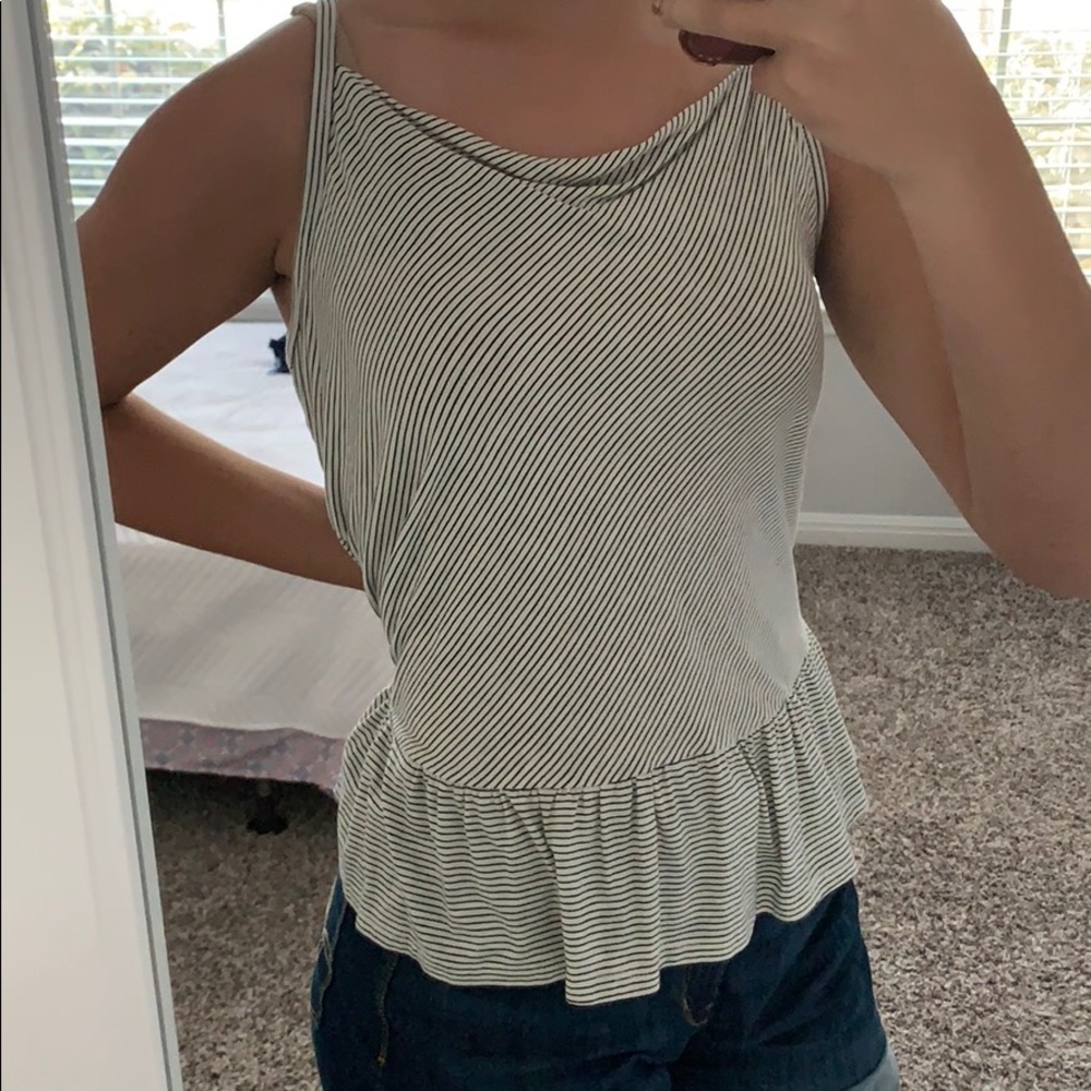 Black and white top